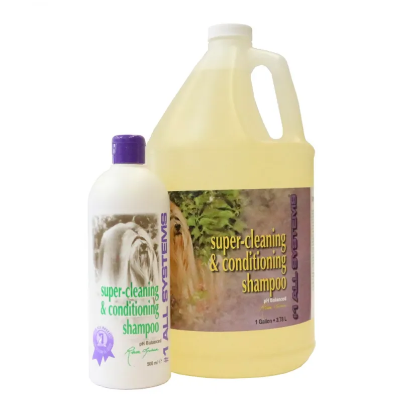 #1-All Systems Super Cleaning and Conditioning Shampoo