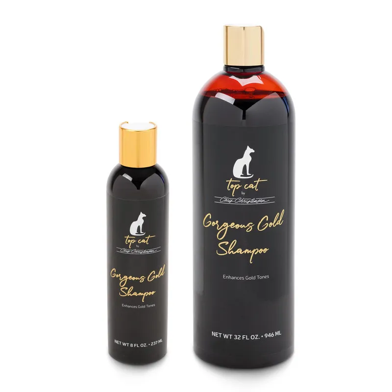 Chris Christensen Top Cat Gorgeous Gold Shampoo – 946ml