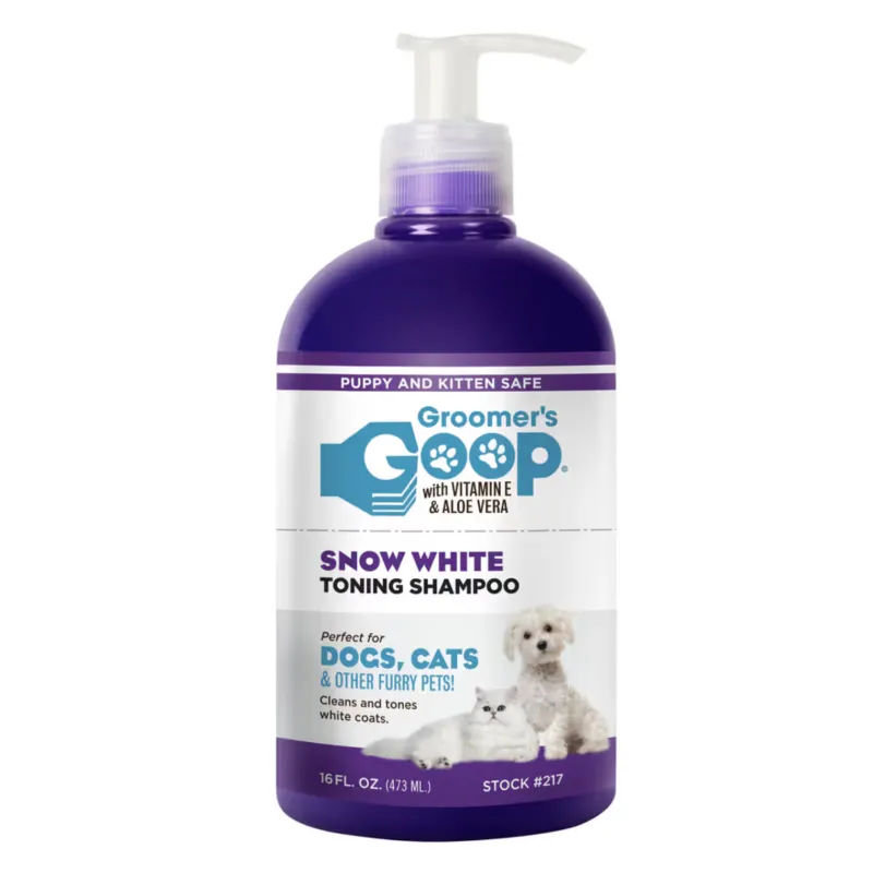 Groomer's Goop Snow White tooniv šampoon, 473 ml
