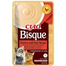 Inaba Ciao Bisque kana ja veis kassile 40g