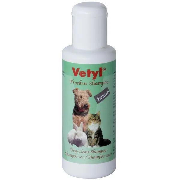 Trocken-Shampoo Vetyl 100g braun