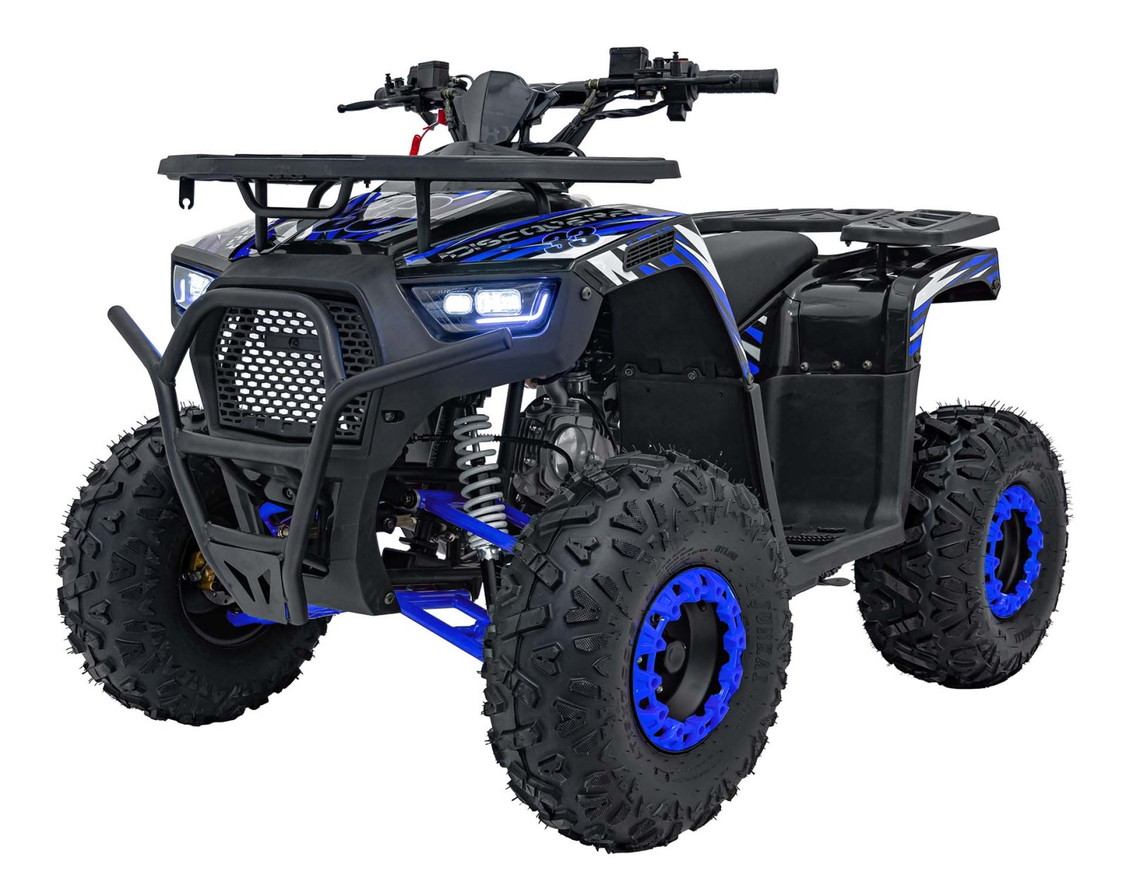 125CC DISCOVERER sinine bensiinimootoriga mönguauto