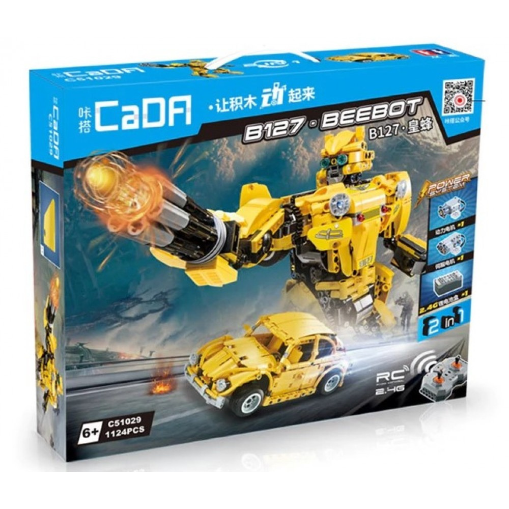 2-ühes klotsid Robot EE auto