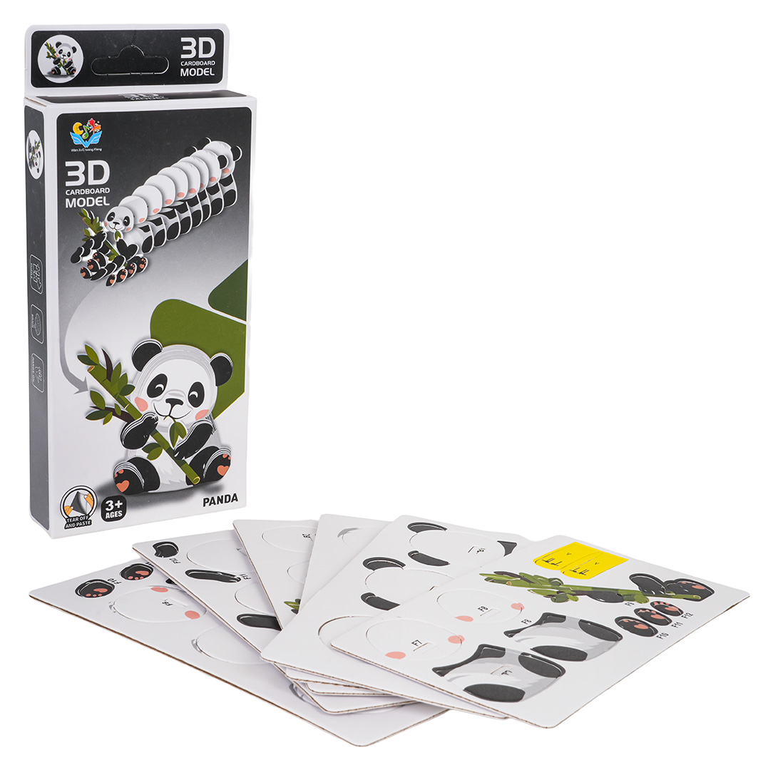 3D-palapeli Panda