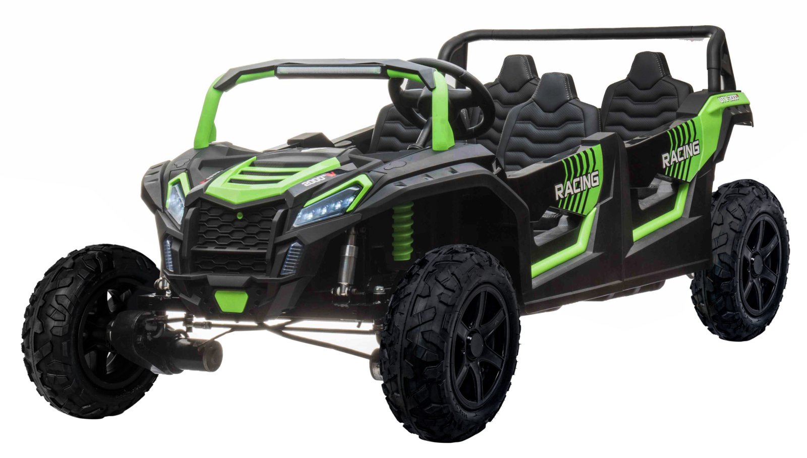 4-seater Buggy ATV RACING UTV2000 Vehicle With Li-ion Battery Green