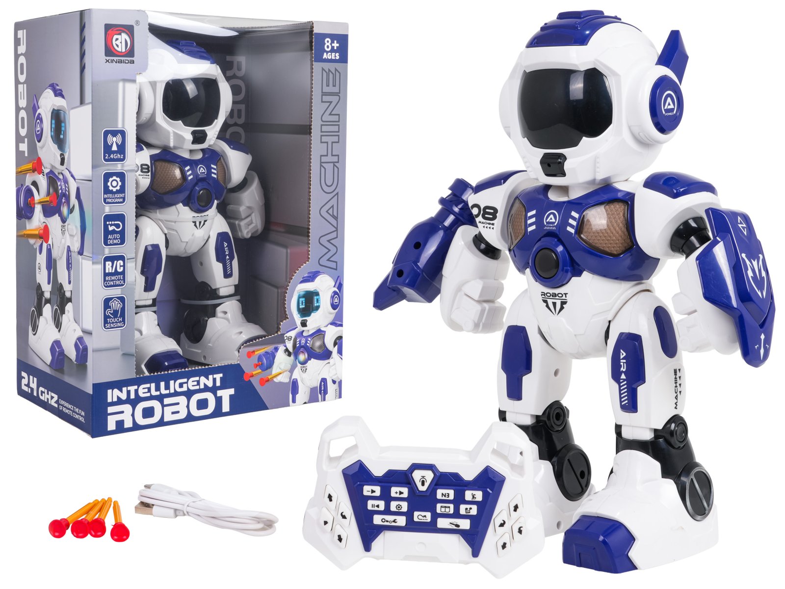 A08 Multifunktsionaalne robot laskefunktsiooniga