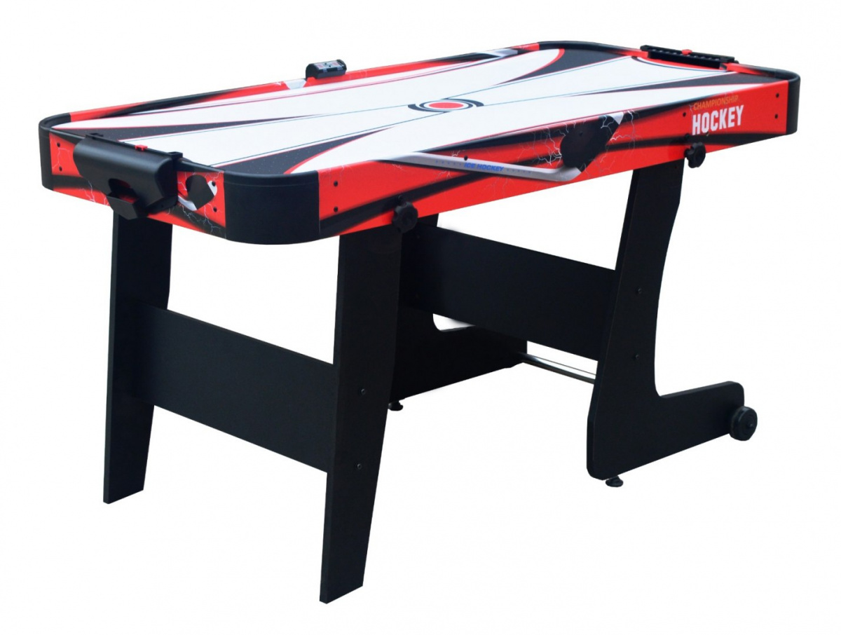 AirHockey punane laud 152x74x80 cm