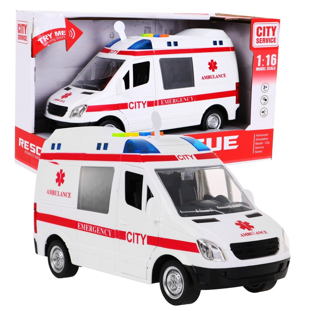 Kiirabiauto 1 16 Kiirabiauto tuled helid