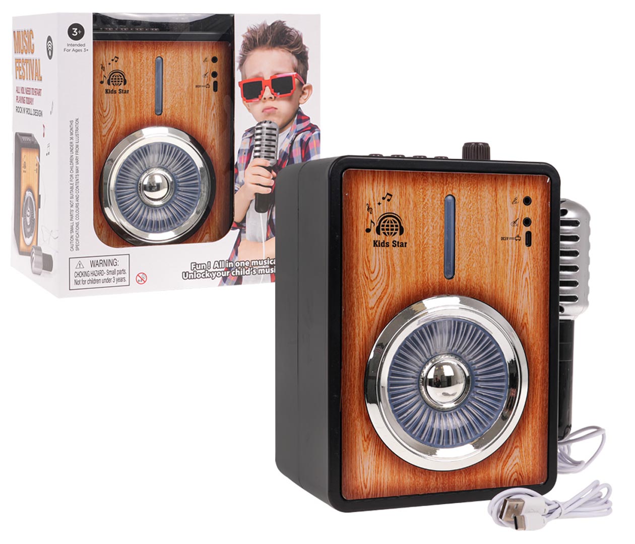 Bluetoothiga võimendi + mikrofoni funktsioon