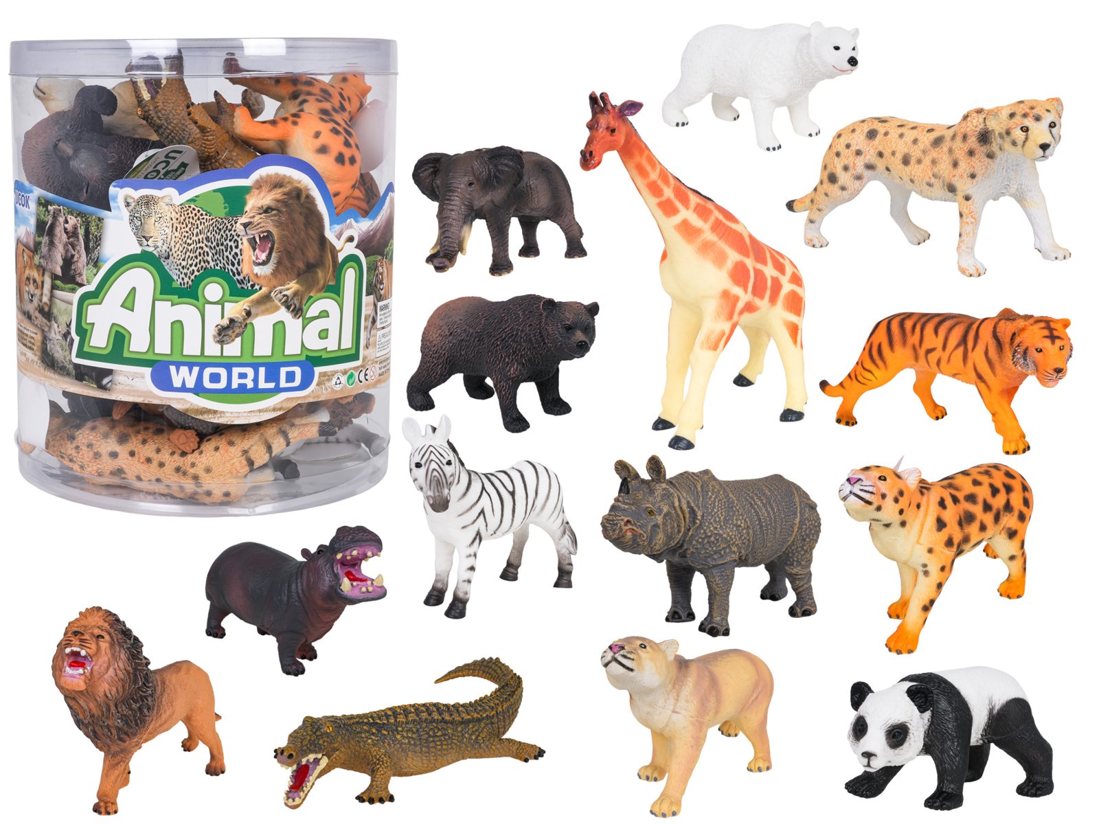 Animal Set 18pcs Safari