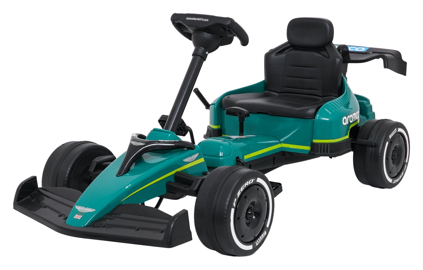 Aston Martin kart roheline