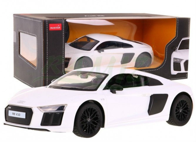 Autokene R/C Audi R8 valge 1:14 RASTAR