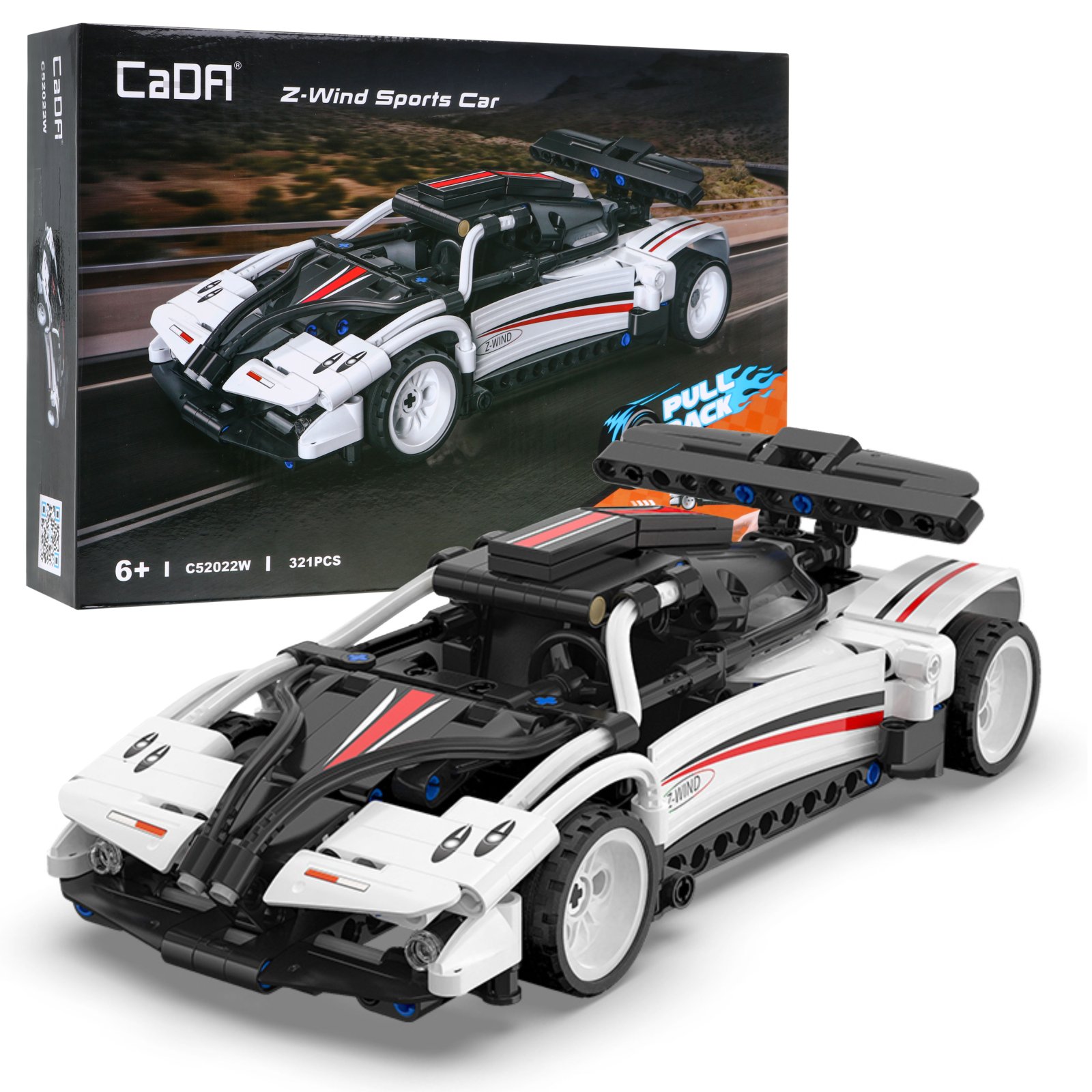 Auto klotsid Sport 321 tk EE