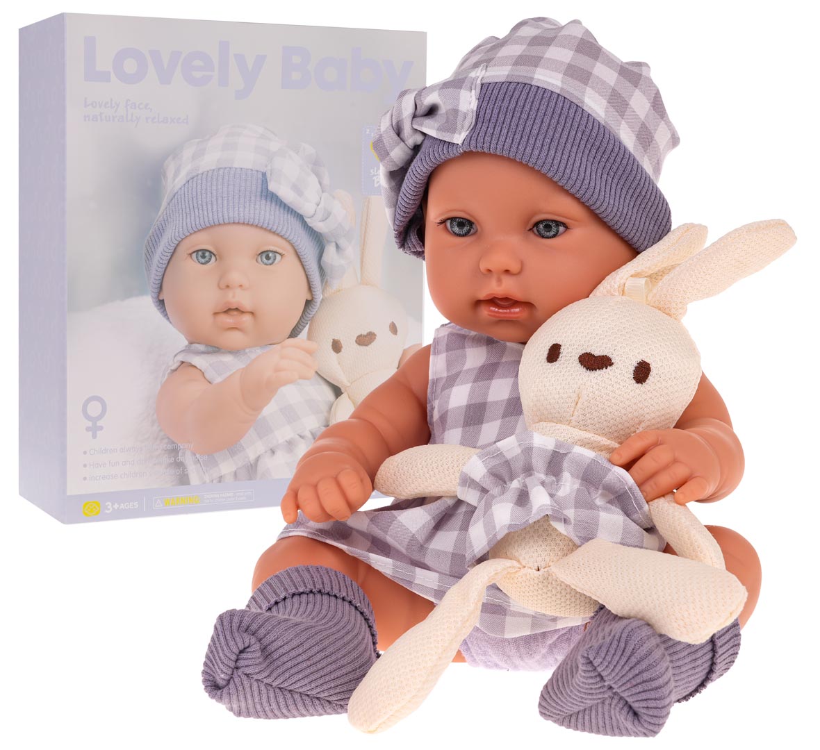 Baby Doll + Purple Accessories Set