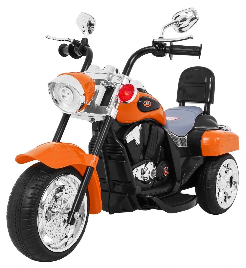 Moottoripyörä Chopper NightBike oranssi