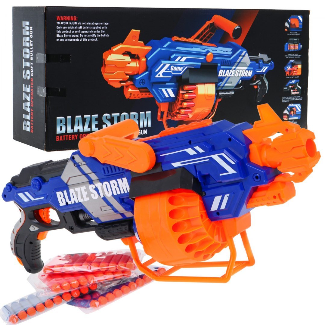 Blaze Storm suur kuulipilduja sinine
