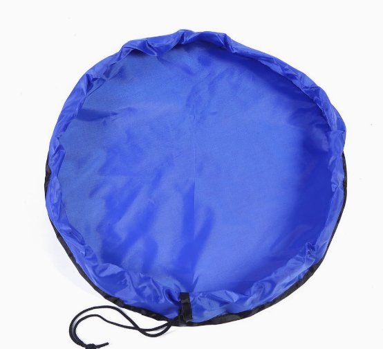 Sininen säilytyspussi