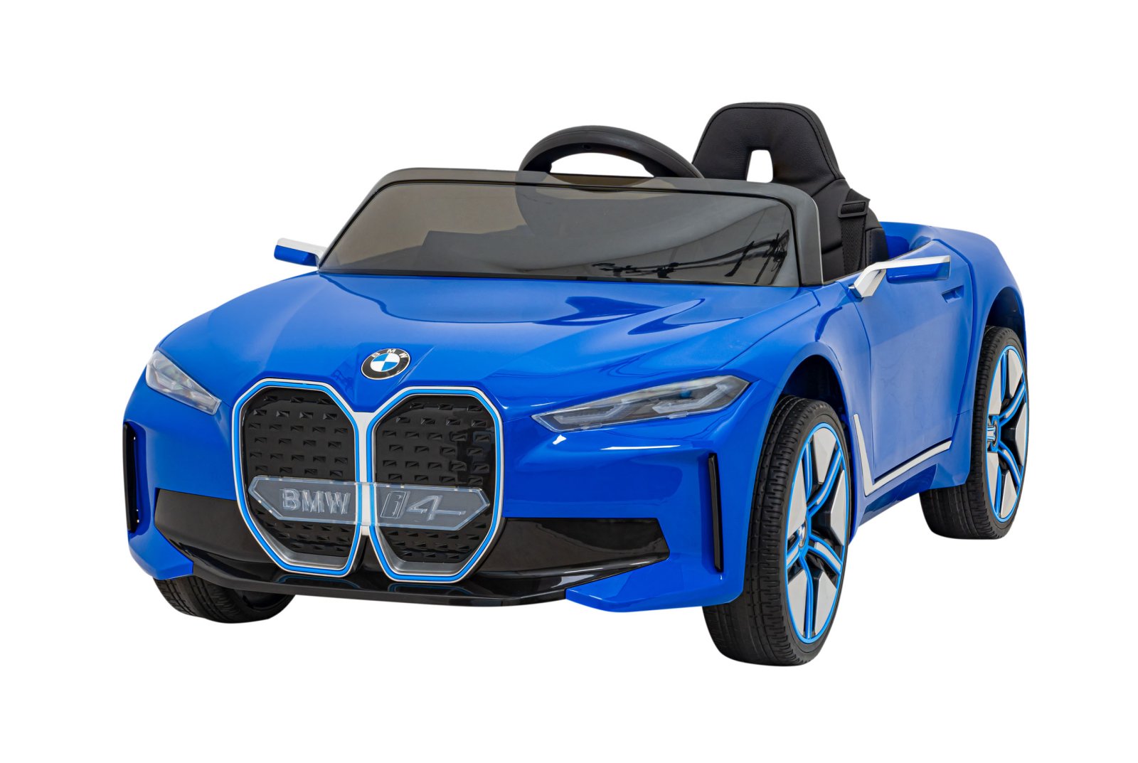 BMW I4 sinine