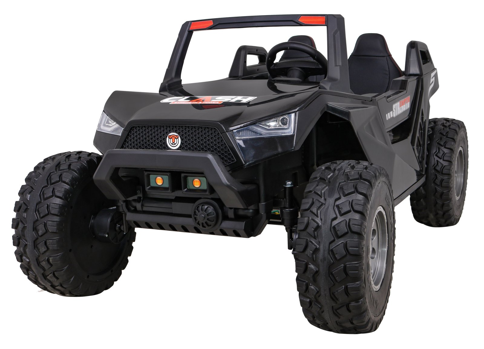 Buggy Clash 4x4 ajoneuvo musta