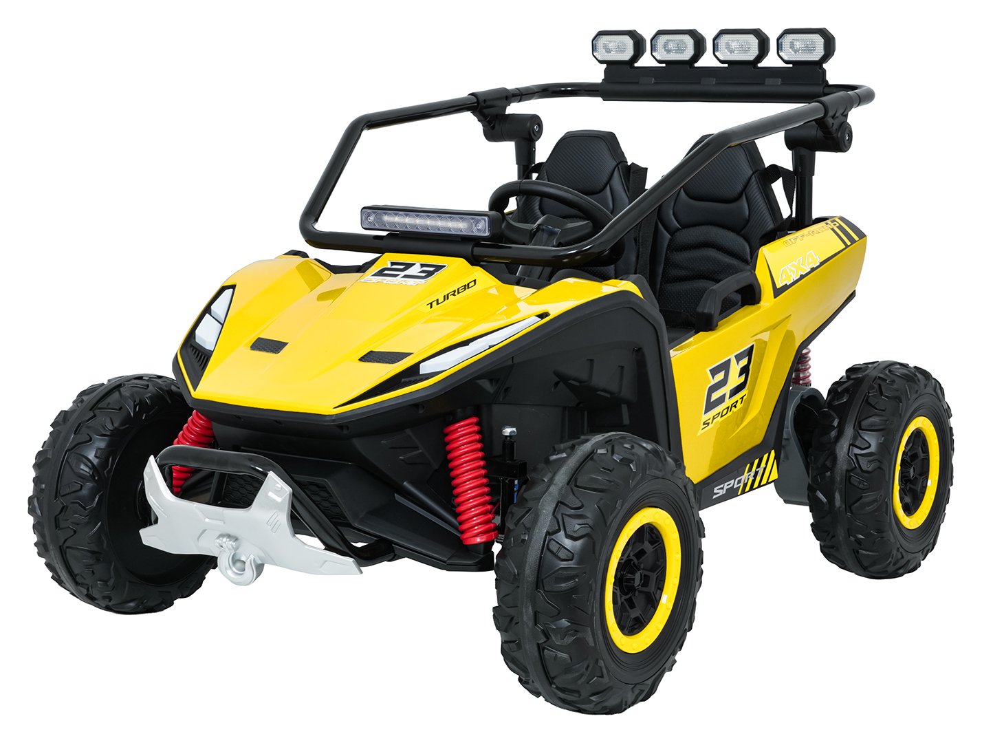 Buggy TURBO 23 kollane