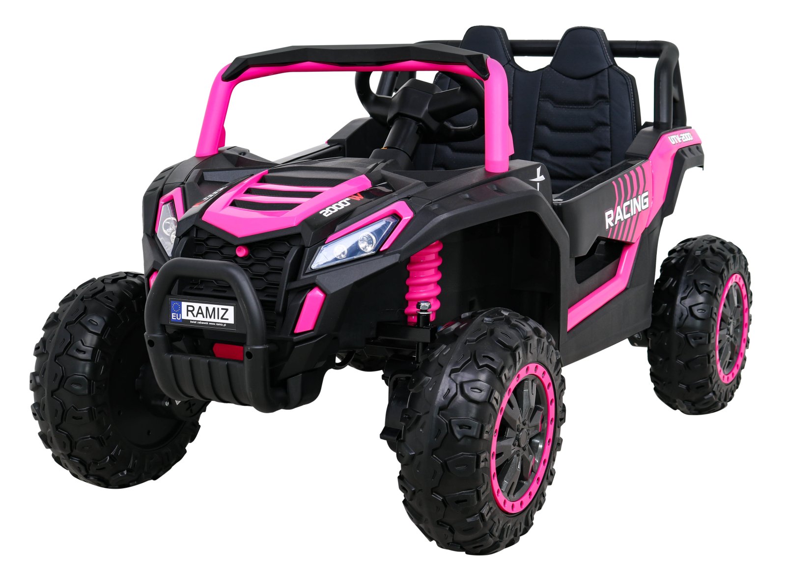 Buggy UTV 2000M Racing vaaleanpunainen