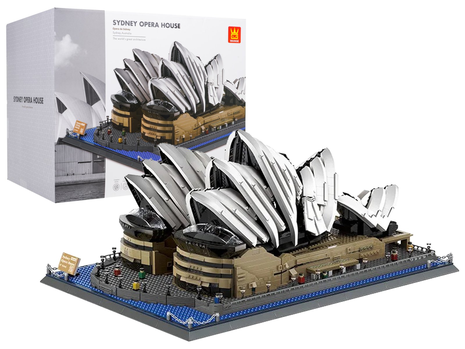 Ehituskomplekt sari Sydney ooperimaja 2937 tk