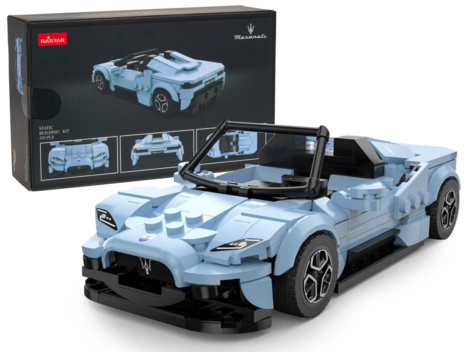 Auto 1:30 Maserati MC20 palikat sininen RASTAR