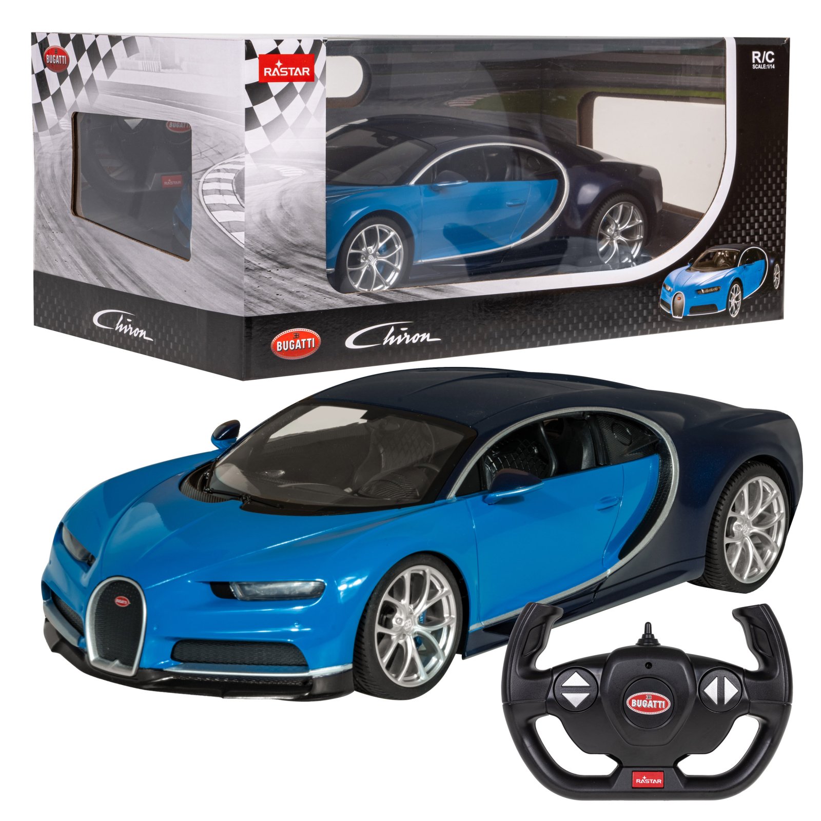 R/C auto Bugatti Chiron 1:14 RASTAR