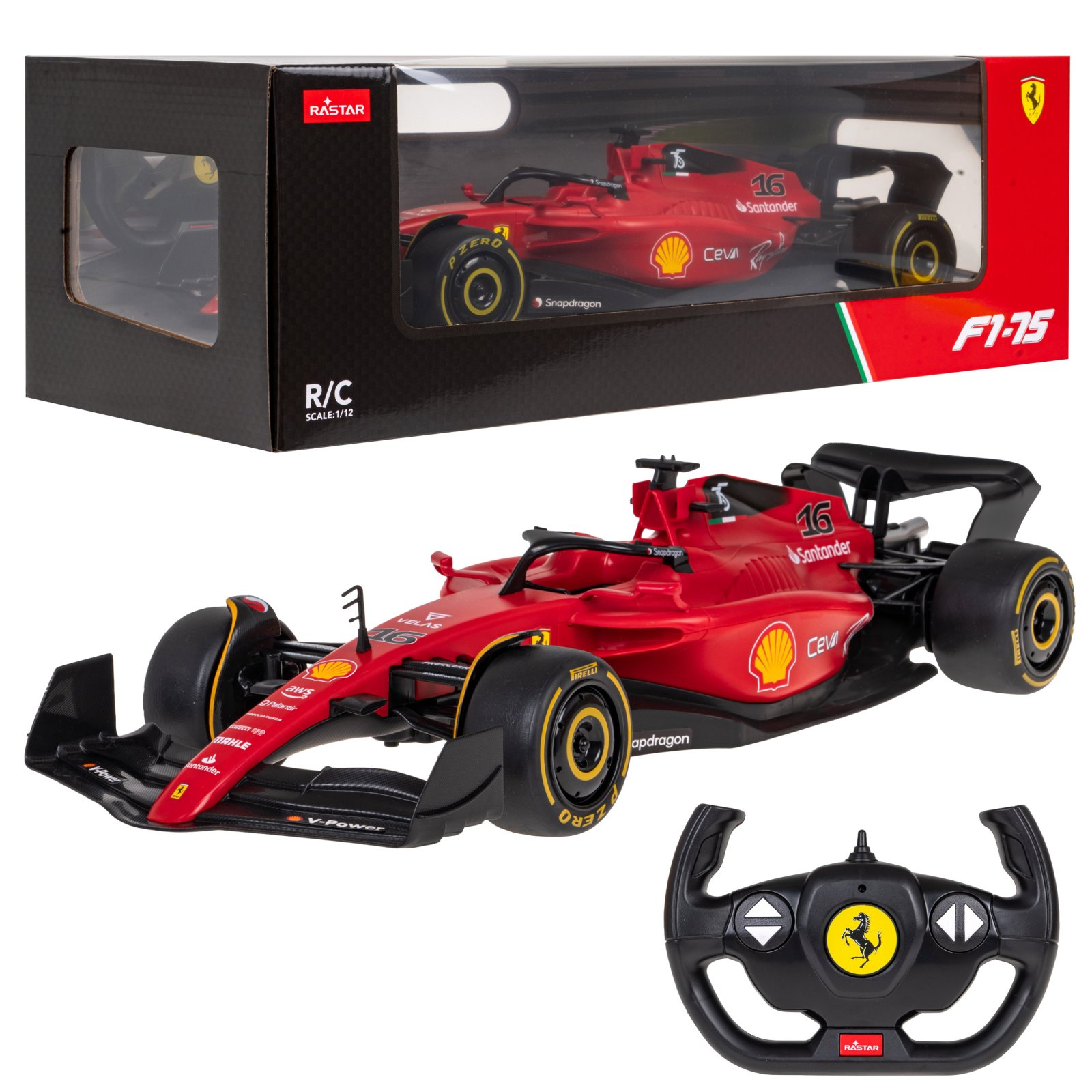 Raadioteel juhitav auto Ferrari F1 75 1:12 RASTAR