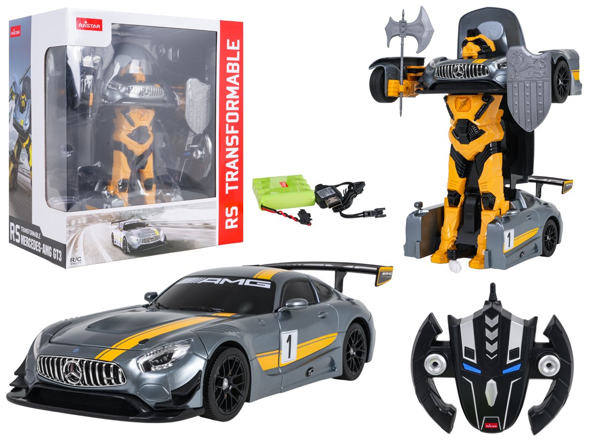Auto/robot 2-ühes R/C 1:14 Mercedes-AMG GT3 Hall RASTAR