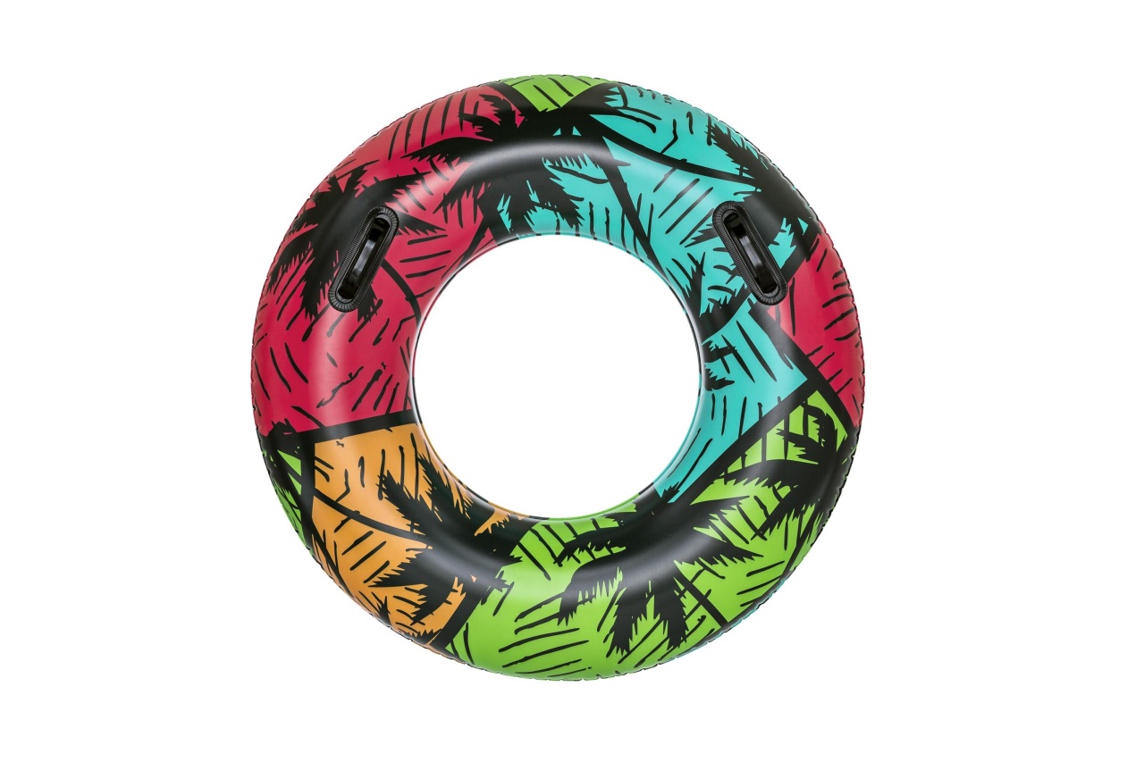 Castaway ujumisrõngas 91cm BESTWAY roheline