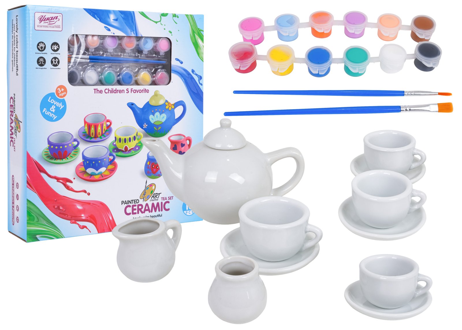 Keraamiline teemaalimiskomplekt