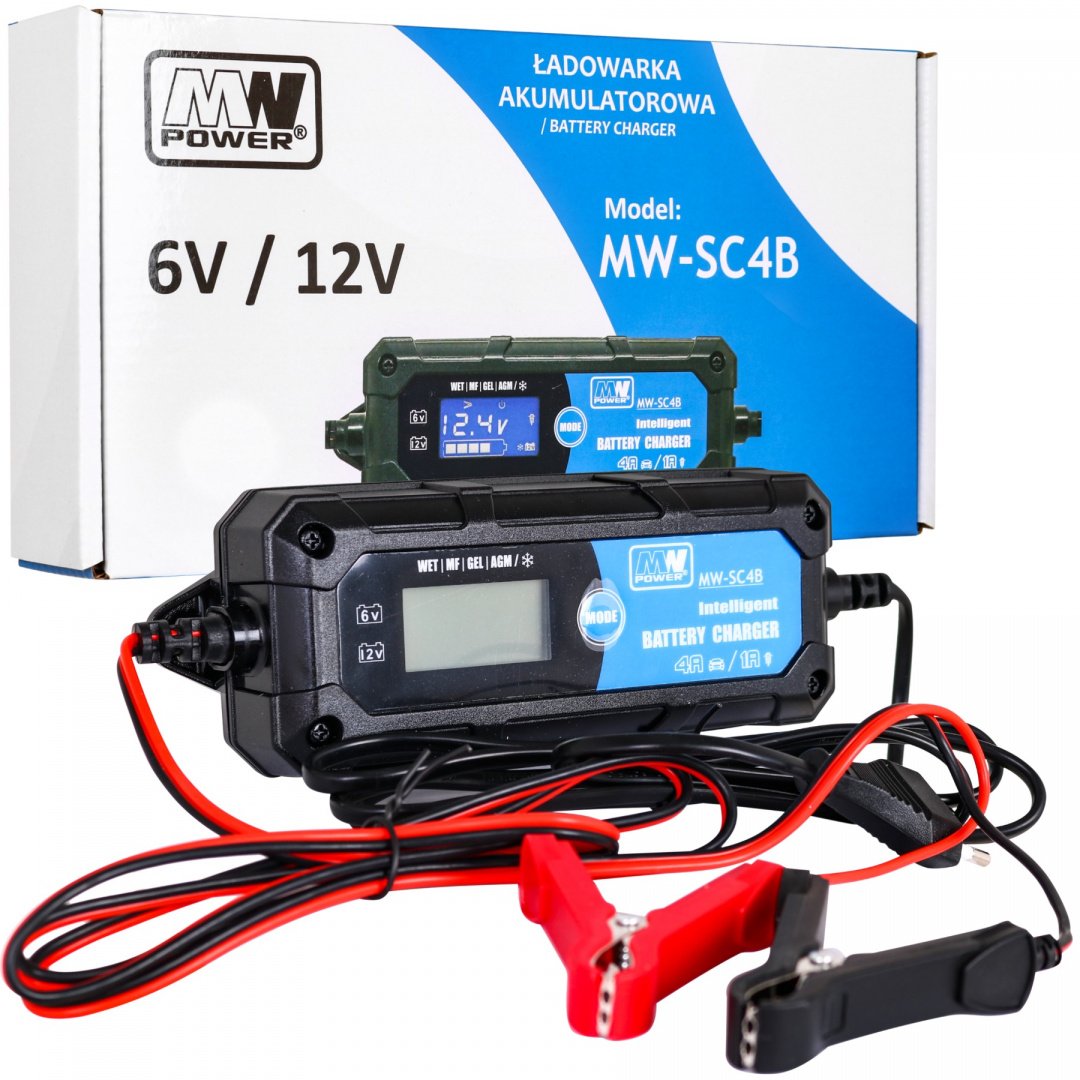 LAADIJA LCD-EKRAANIGA 6V JA 12V