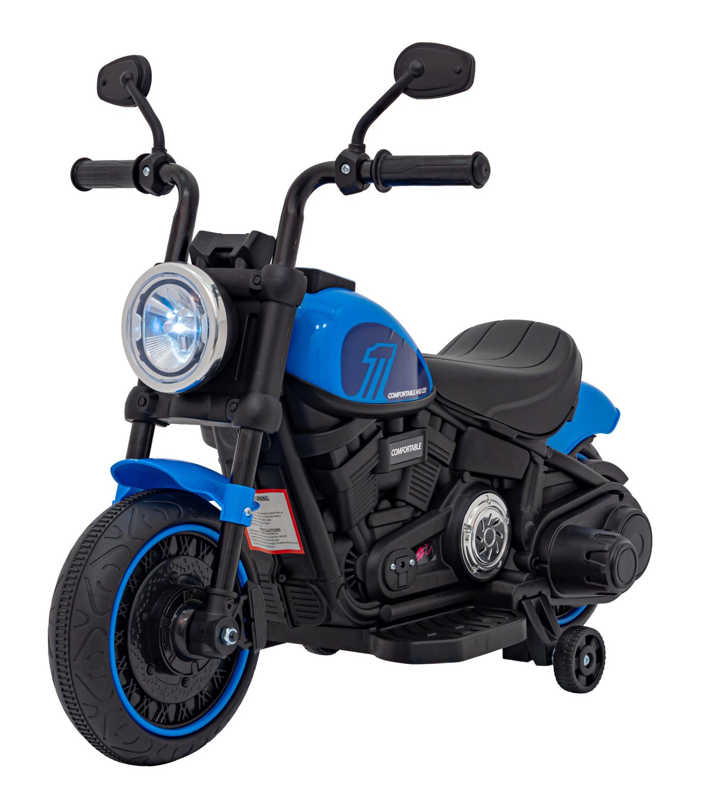 Chopper FASTER mootorratas, sinine