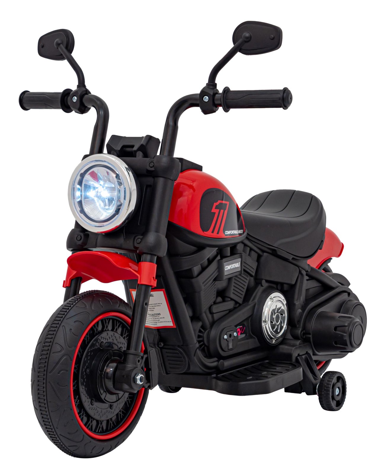 Chopper FASTER -moottoripyörä, punainen