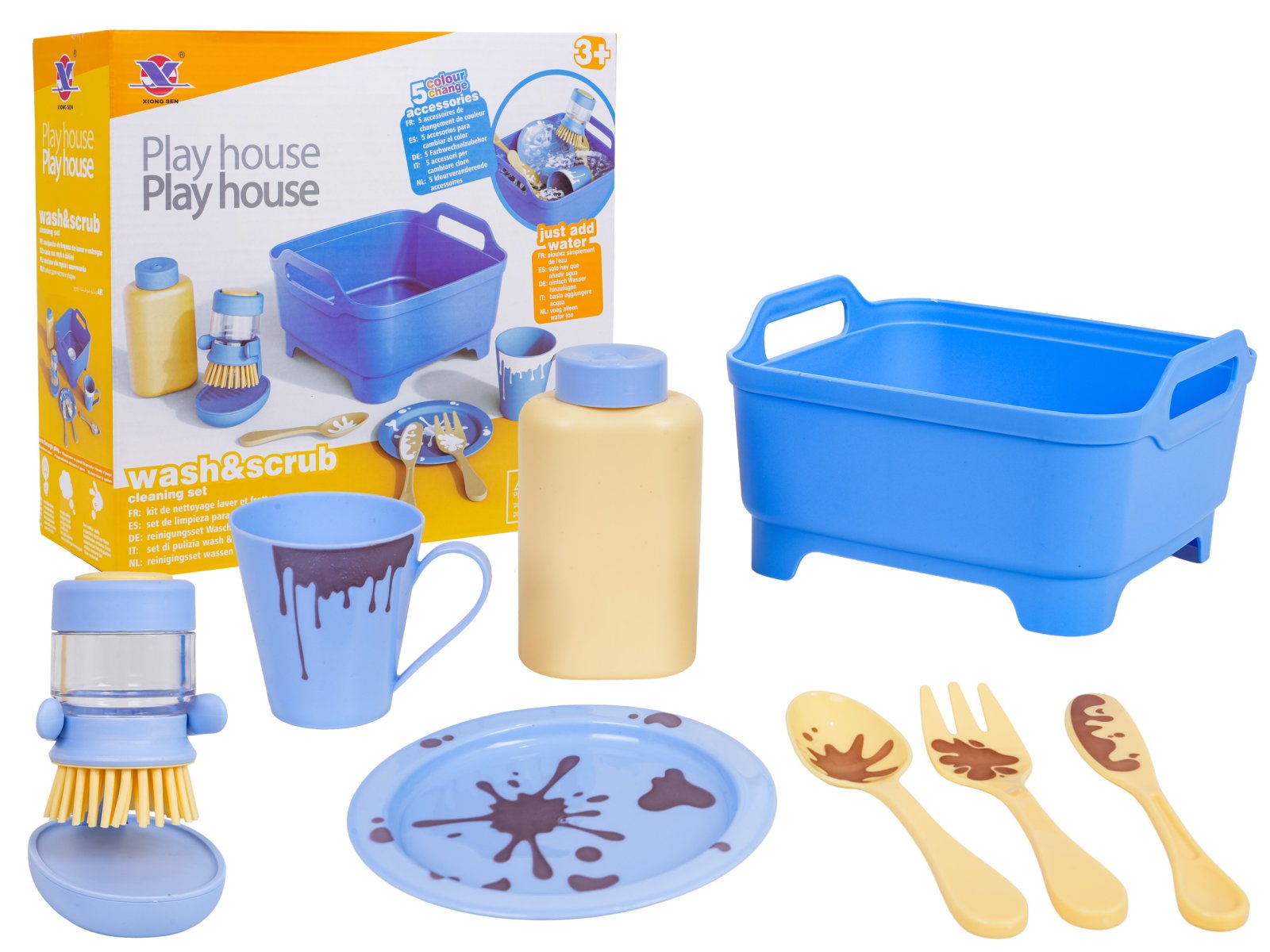 Cleaning Kit + Accessories Blue