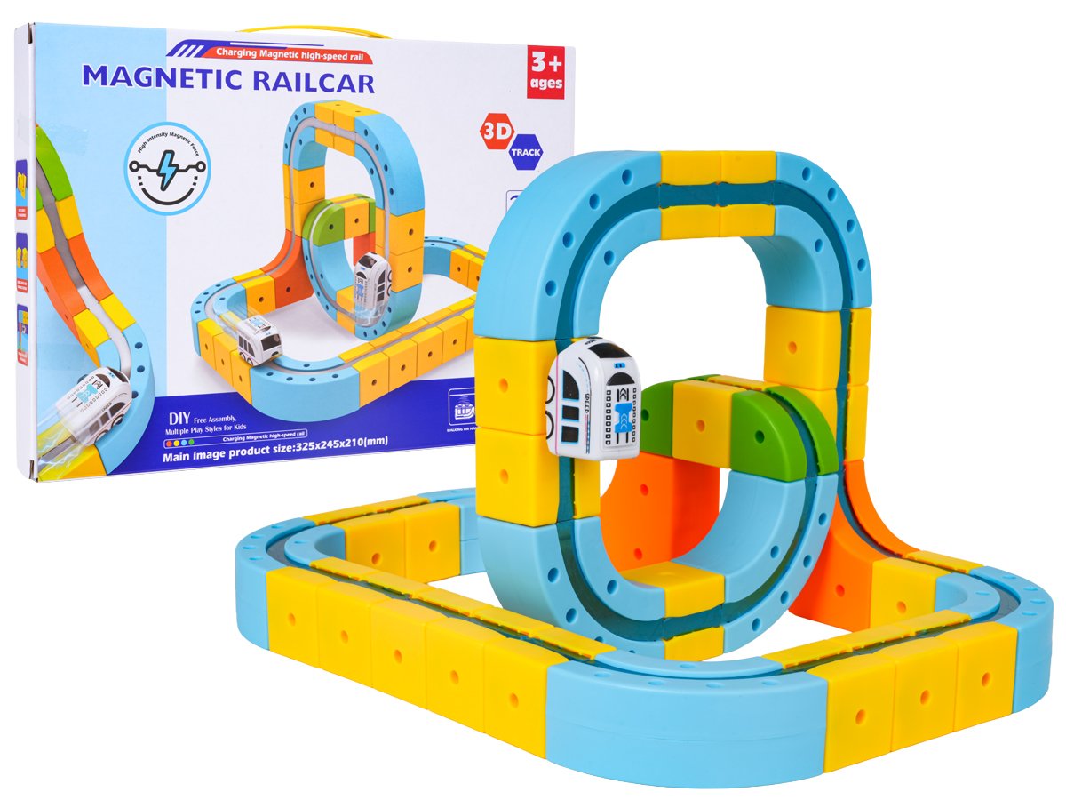 Värviline magnetrada 35 elementi