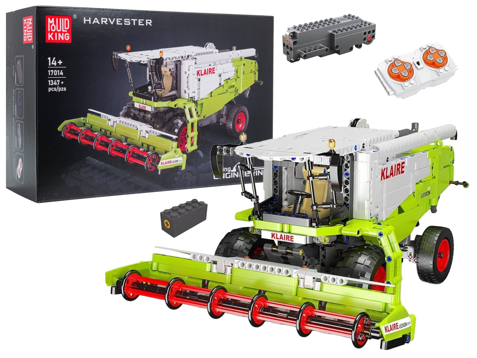 Combine Harvester Building Blocks Set 1347pcs.