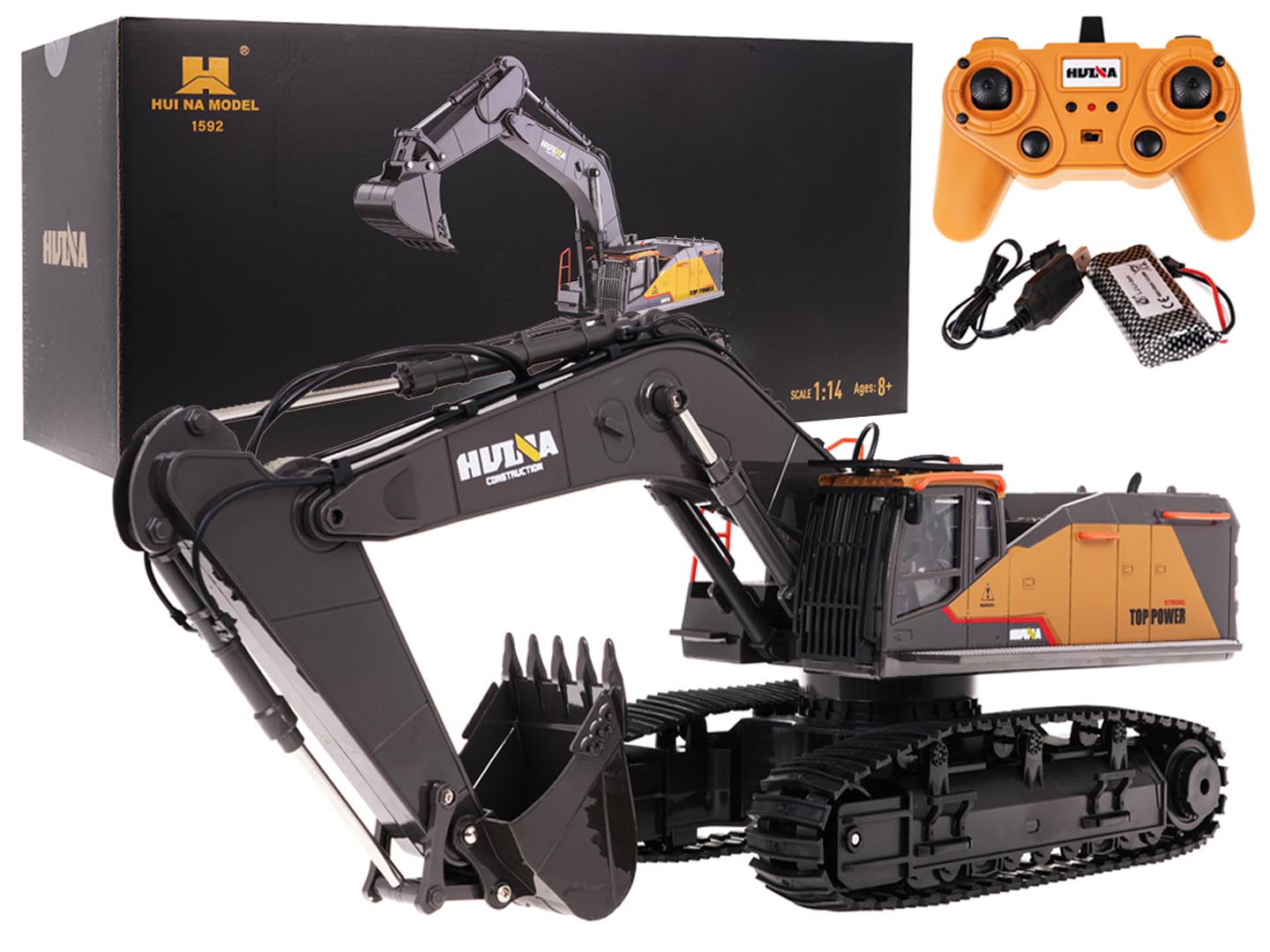 R/C 1:18 buldooseri koopia