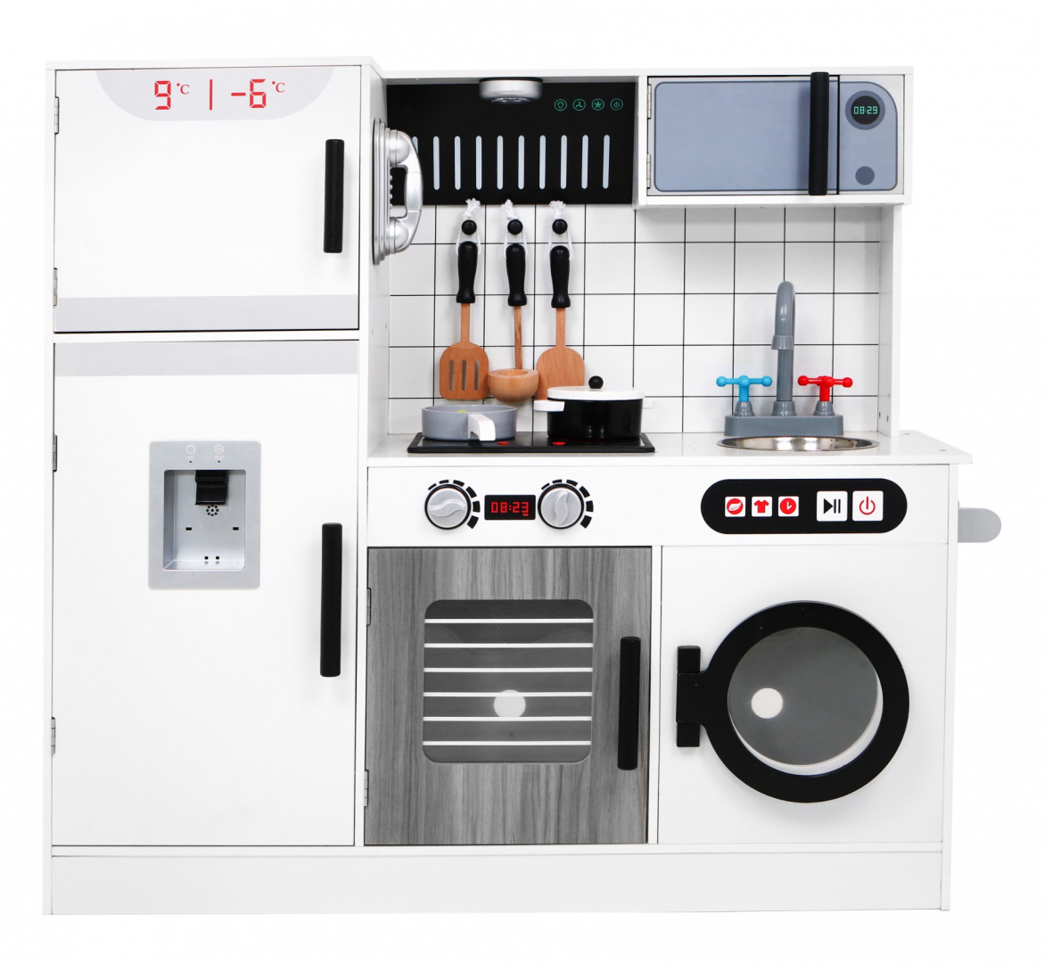 copy of Wooden Kitchen With Effects of Light and Sound