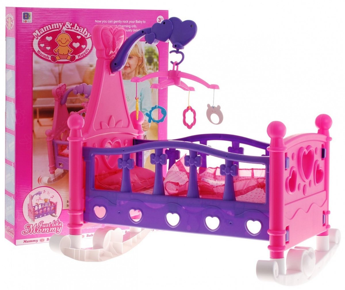 Cot-cradle 2in1
