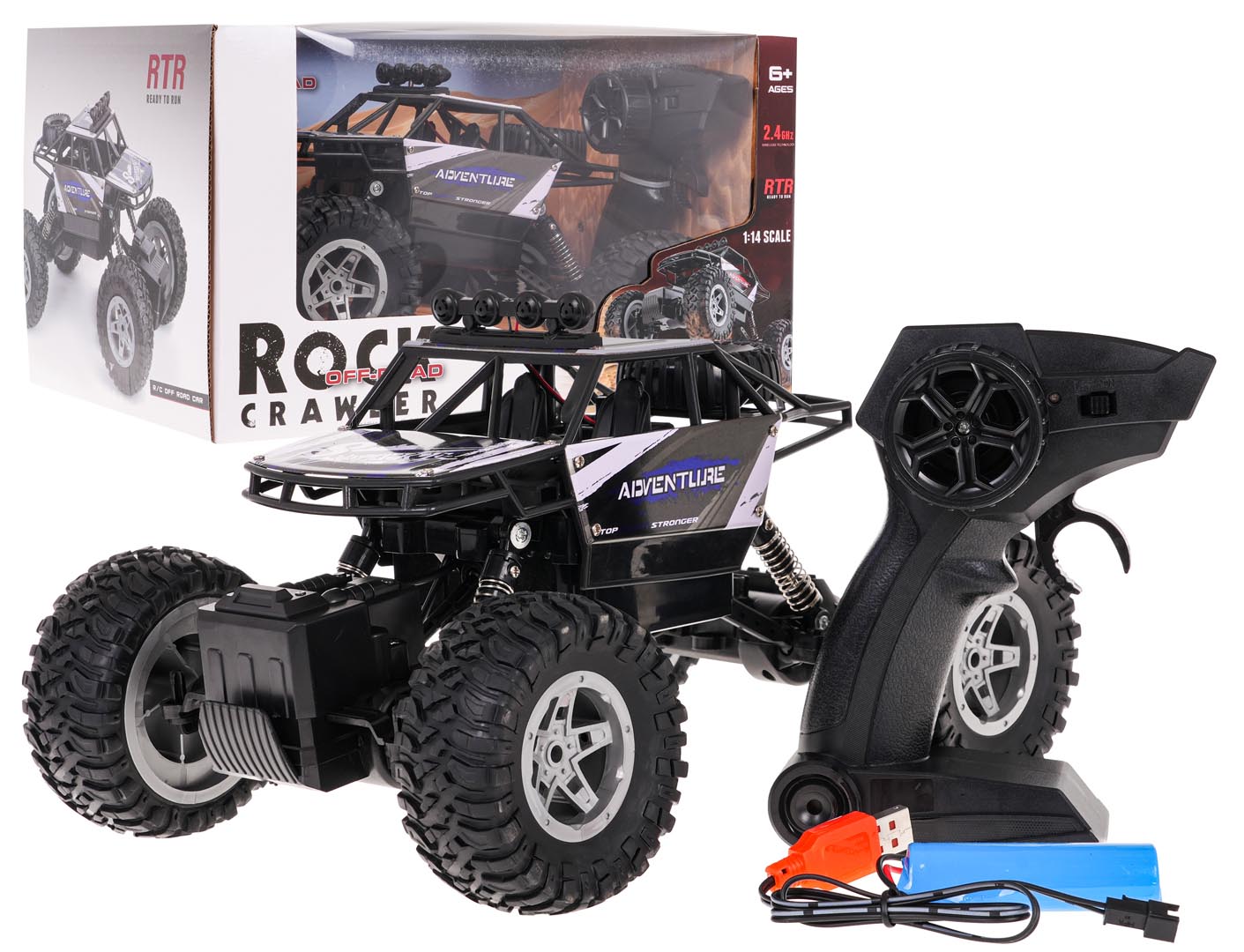 Crawler 1:14 Rock SHAKE R/C Blue