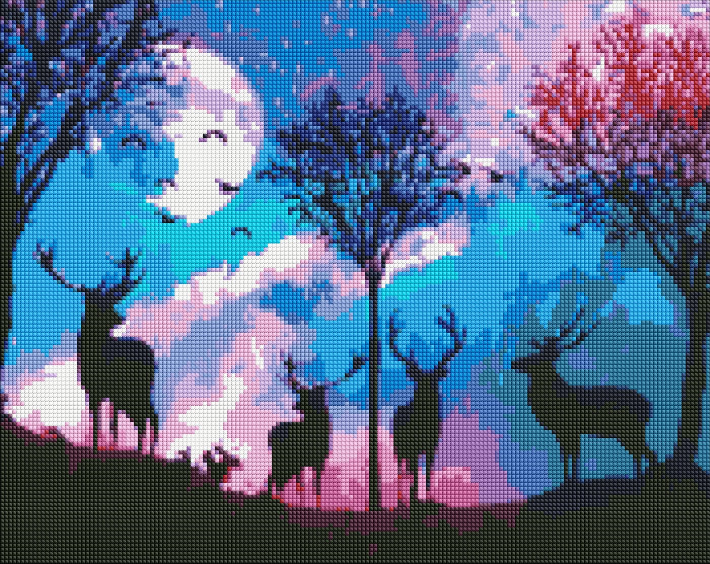 Teemantmosaiigi komplekt 40x50cm Muinasjutumets