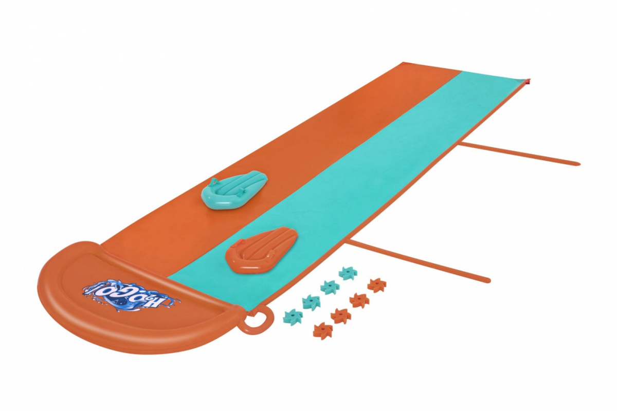 Kahekordne liumägi Sponge Soakers H2O GO Speed Ramp 488cm