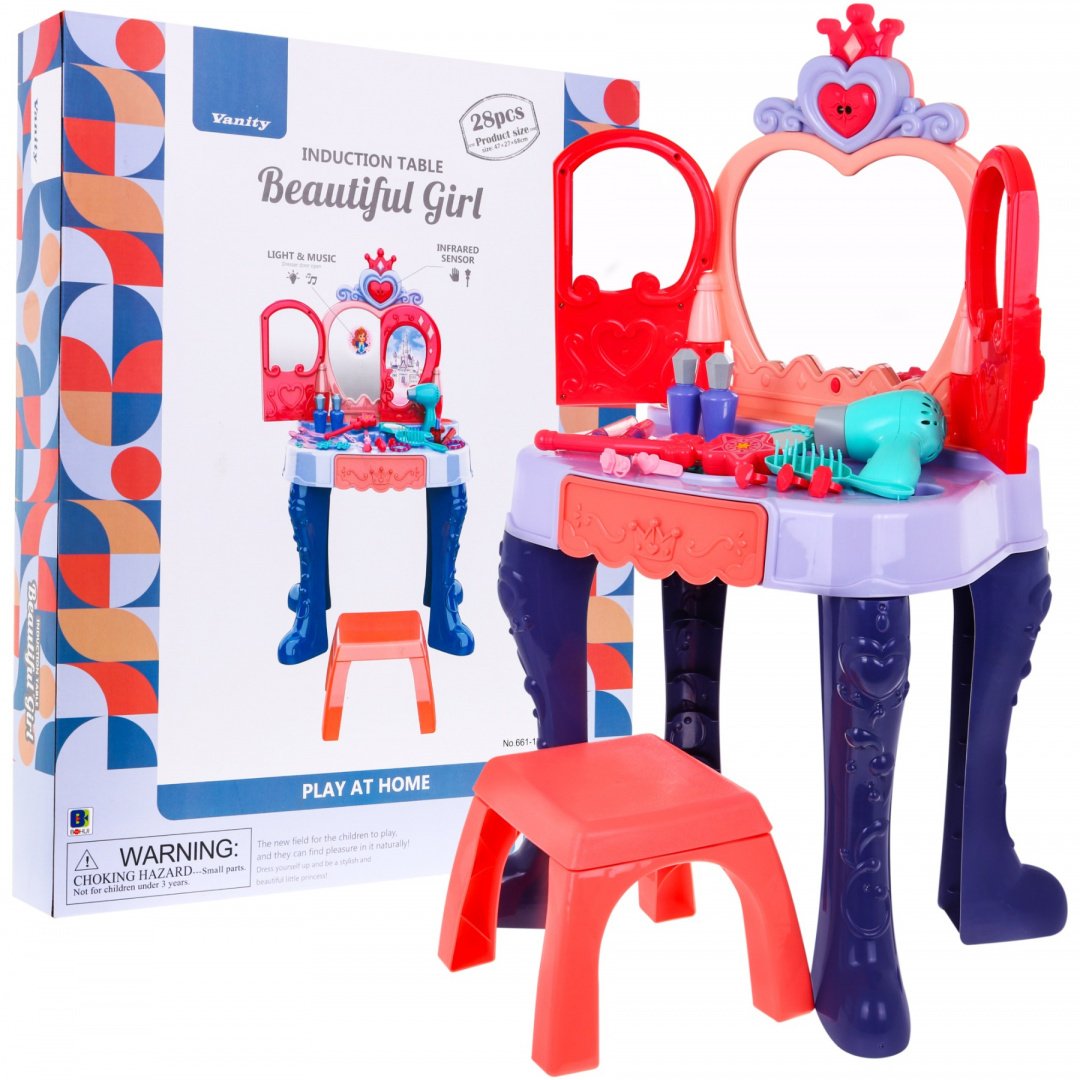 Peilipöytä pienelle prinsessalle