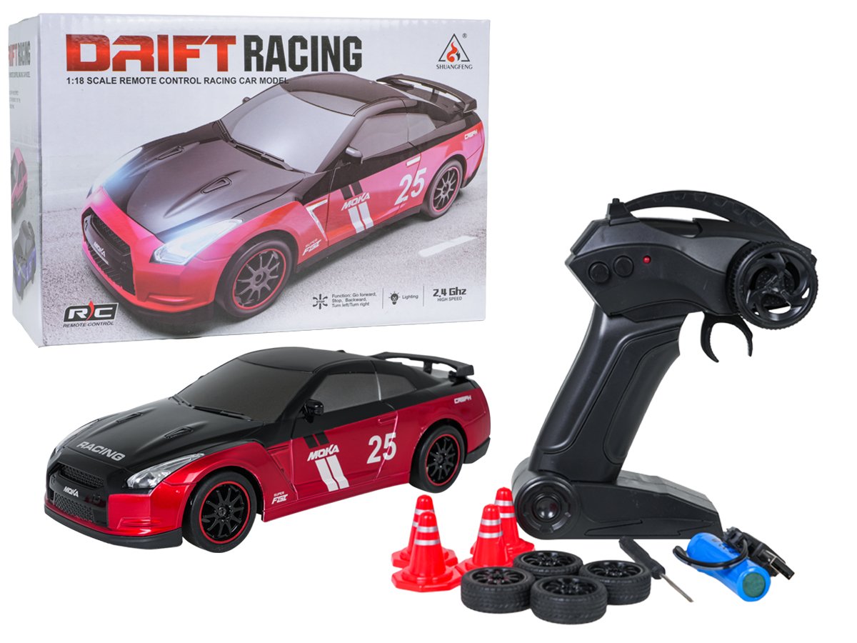 Driftiauto RACING 25 Punane 1:18