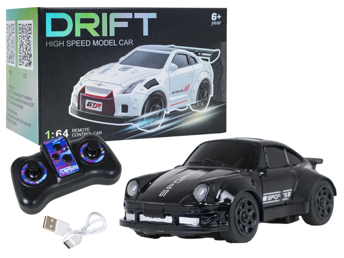 Triivimisauto SPORT R/C 1:64, must