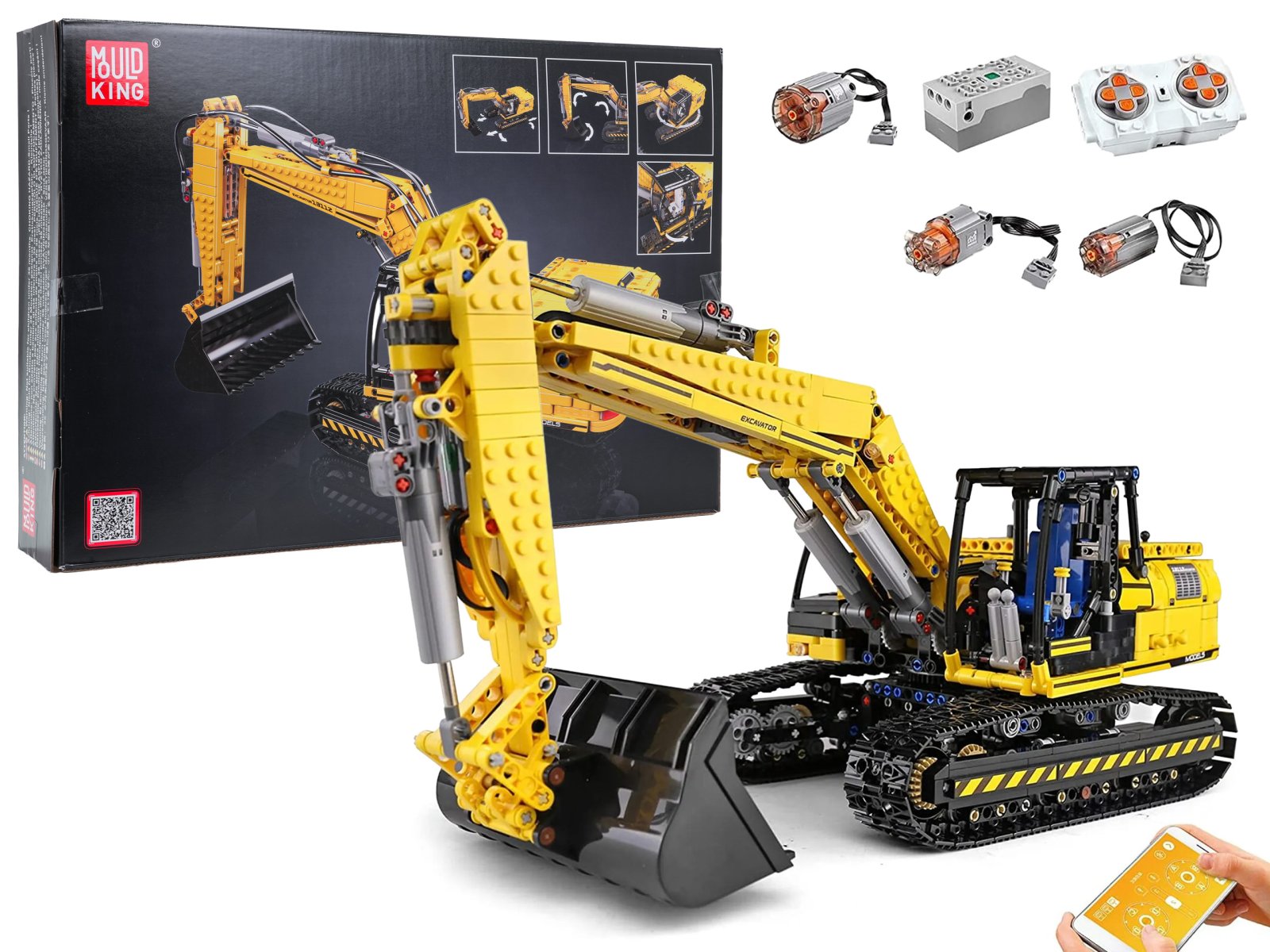 Excavator Building Blocks Set 2169pcs.