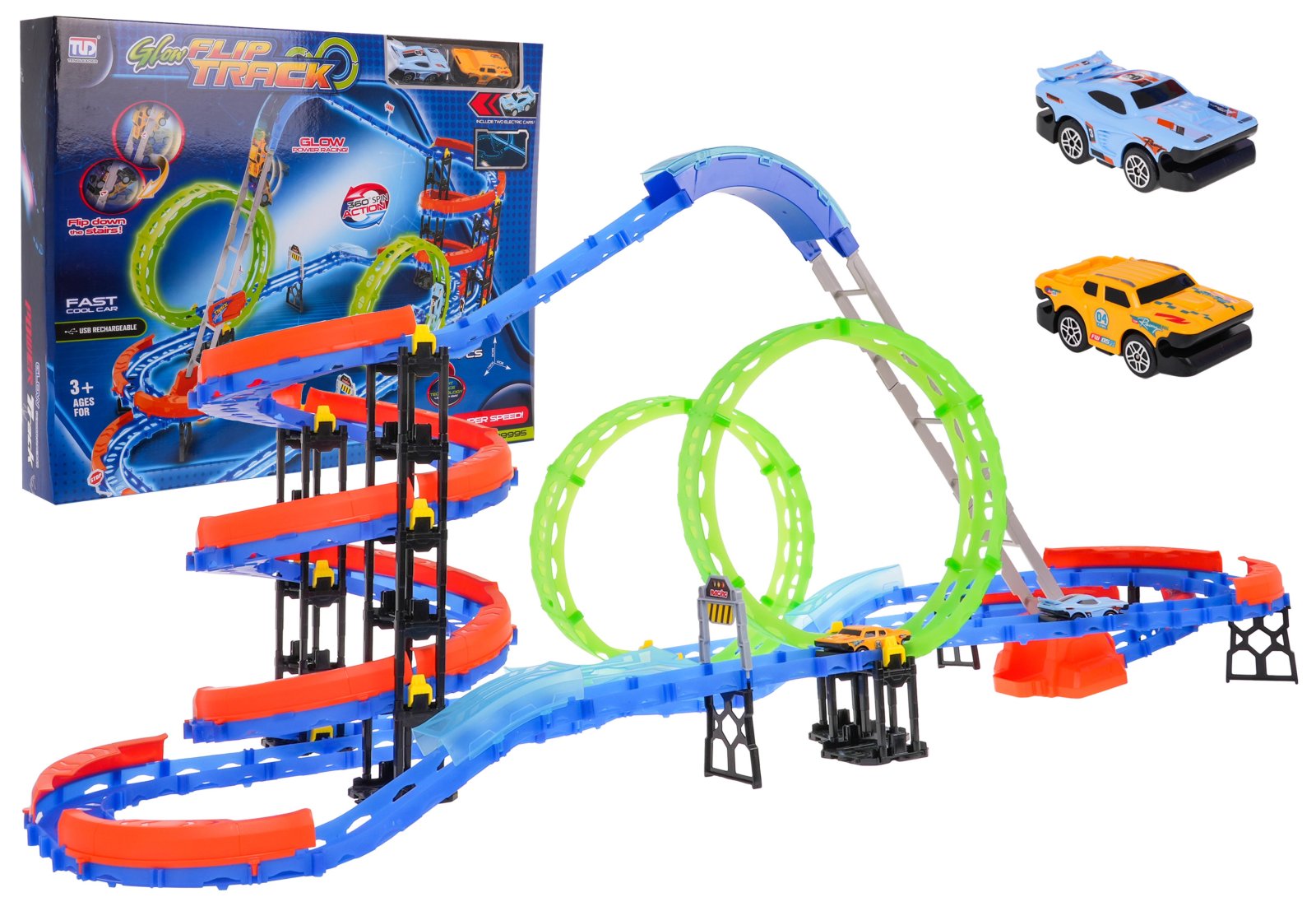 Extreme Race Track With Ladder 115pcs.