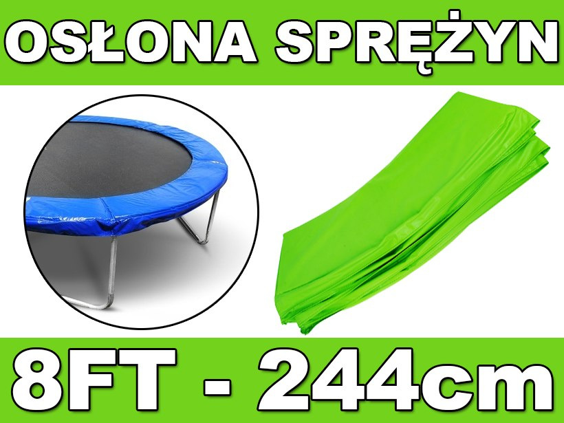 Servakate, vedrute kaitsekate 8FT 244cm trampoliinile
